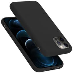 iPhone 12 / 12 PRO Cover Etui Case (Sort)