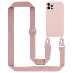 iPhone 12 PRO MAX Etui Cover Kæde (Lyserød)