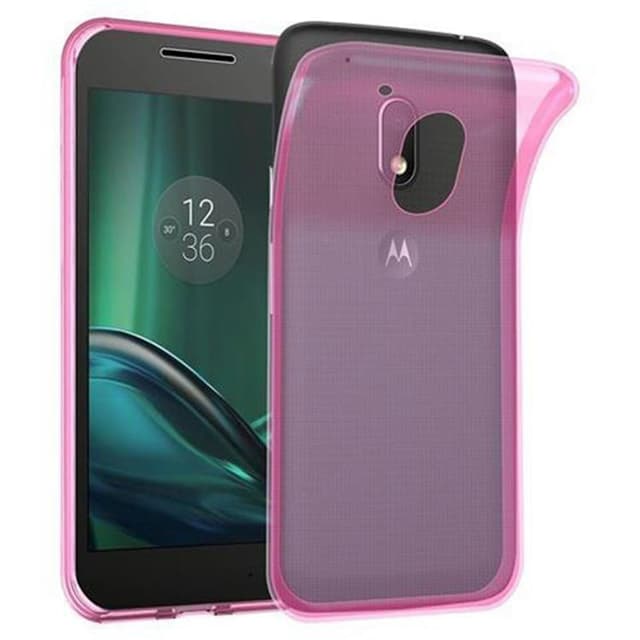 Motorola MOTO G4 PLAY Cover TPU Etui (Lyserød)