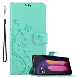 LG V60 ThinQ Pungetui Cover Case (Turkis)