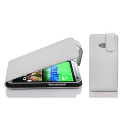 HTC ONE M8 MINI Pungetui Flip Cover (Hvid)