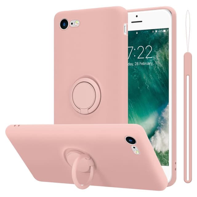 iPhone 7 / 7S / 8 / SE 2020 Cover Etui Case (Lyserød)