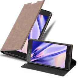 Sony Xperia L1 Cover Etui Case (Brun)
