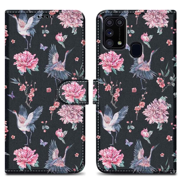 Samsung Galaxy M31 Pungetui Cover Case (Sort)