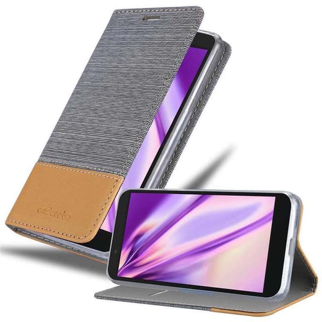 Alcatel 1C 2019 Pungetui Cover Case (Grå)