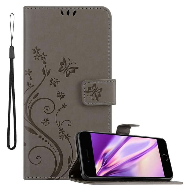 iPhone 7 / 7S / 8 / SE 2020 Pungetui Cover Case (Grå)