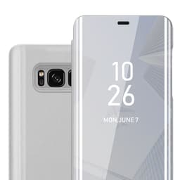 Samsung Galaxy S8 Pungetui Cover Case (Sølv)
