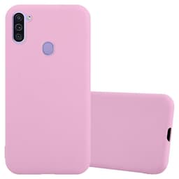 Cover Samsung Galaxy A11 / M11 Etui Case (Lyserød)