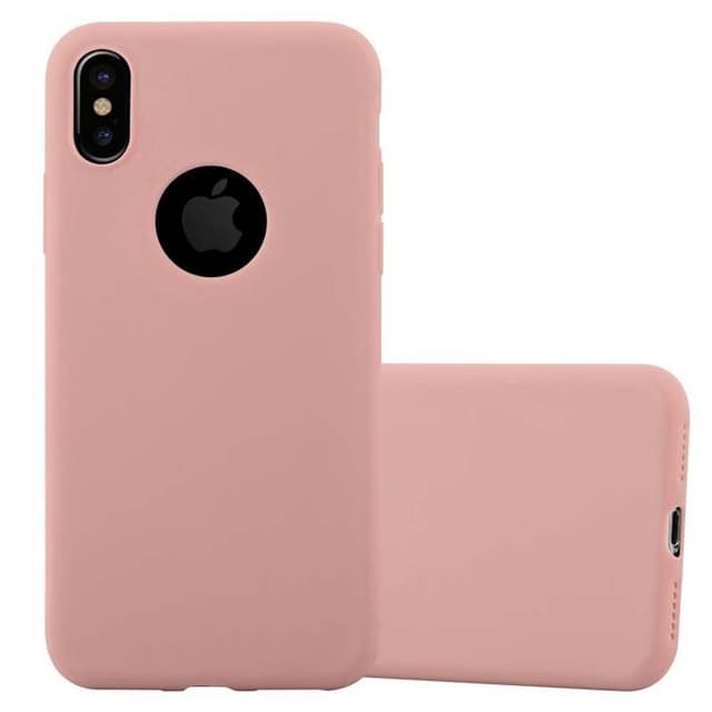 Cover iPhone XS MAX Etui Case (Lyserød)