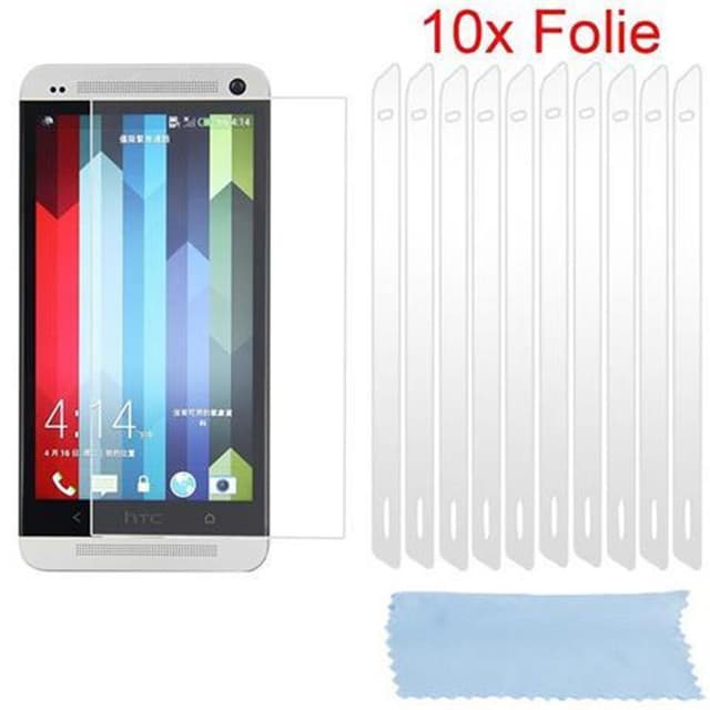 HTC ONE M7 Skærmbeskytter 10x