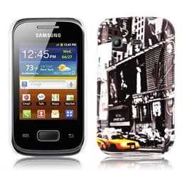 Samsung Galaxy POCKET Etui Case Cover (Grå)
