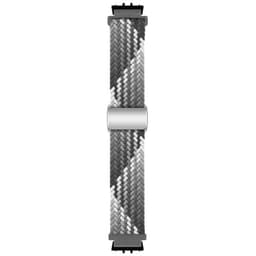 BK Flettet magnetisk urrem Samsung Galaxy Fit 3 - Gradient Grey