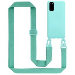 Samsung Galaxy S20 Etui Cover Kæde (Turkis)