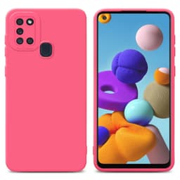 Samsung Galaxy A21s Cover Etui Case (Rød)