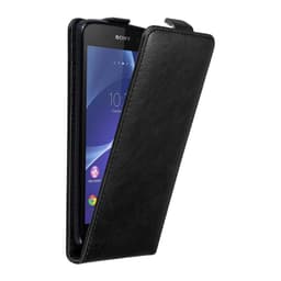 Sony Xperia Z3 Pungetui Flip Cover (Sort)