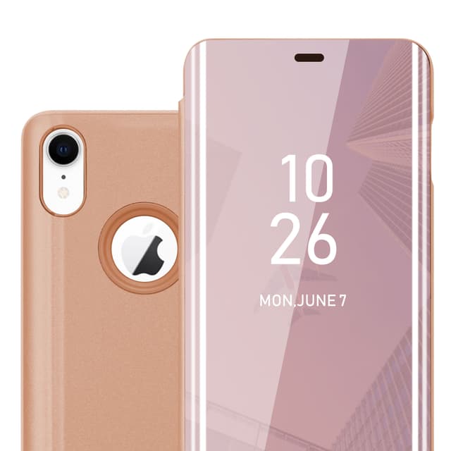 iPhone XR Pungetui Cover Case (Lyserød)