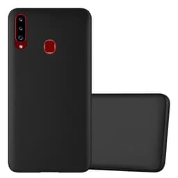 Samsung Galaxy A20s Cover Etui Case (Sort)