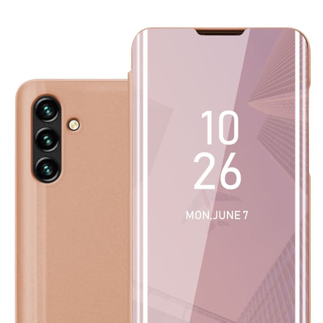 Samsung Galaxy A13 5G Pungetui Cover Case (Lyserød)