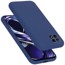 Realme 8i / Narzo 50 4G Cover Etui Case (Blå)