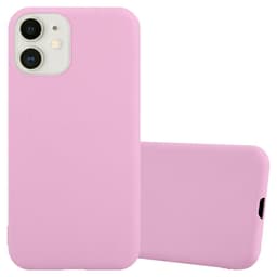 Cover iPhone 12 MINI Etui Case (Lyserød)