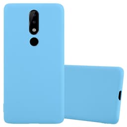 Cover Nokia 5.1 PLUS / X5 Etui Case (Blå)