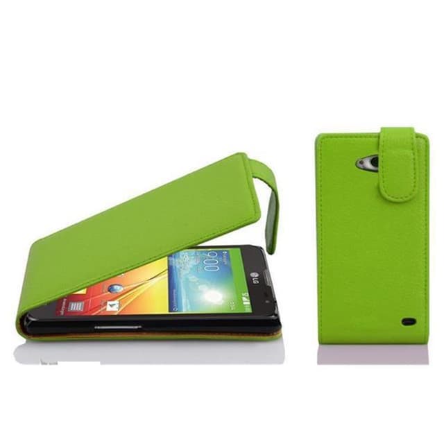 LG L90 (1. SIM) Pungetui Flip Cover (Grøn)