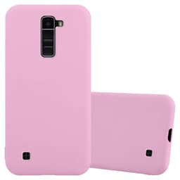 Cover LG K10 2016 Etui Case (Lyserød)