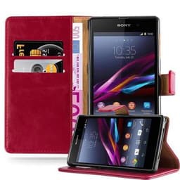 Cover Sony Xperia Z1 Etui Case (Rød)