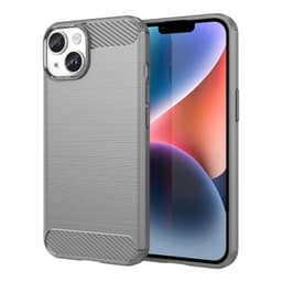 iPhone 14 PLUS Cover TPU Etui (Grå)