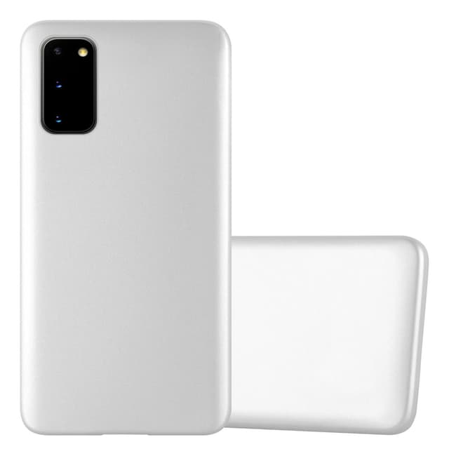 Samsung Galaxy S20 Cover Etui Case (Sølv)