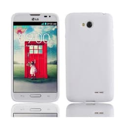 LG L70 (1. SIM) Etui Case Cover (Hvid)