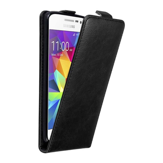 Samsung Galaxy GRAND PRIME Pungetui Flip Cover (Sort)