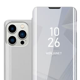 iPhone 14 PRO Pungetui Cover Case (Sølv)