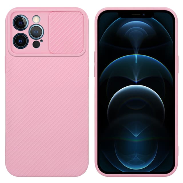 iPhone 12 PRO MAX Cover Etui Case (Lyserød)