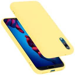 Huawei P20 Cover Etui Case (Gul)