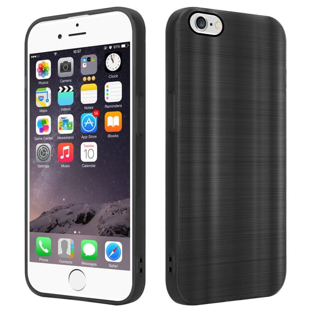 Cover iPhone 6 / 6S Etui Case (Sort)