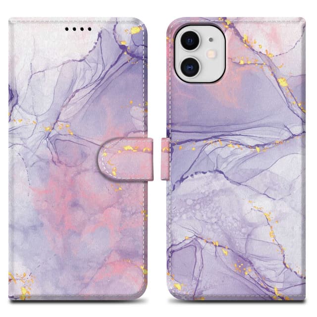iPhone 11 Pungetui Cover Case (Lilla)