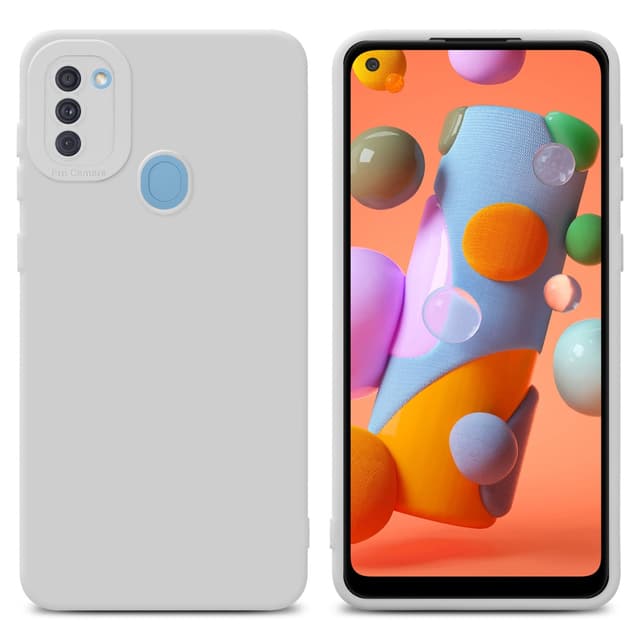 Samsung Galaxy A11 / M11 Cover Etui Case (Hvid)