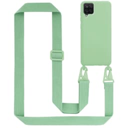 Samsung Galaxy A12 / M12 Etui Cover Kæde (Grøn)