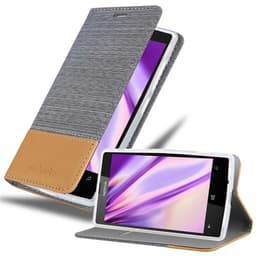 Nokia Lumia 520 / 521 Pungetui Cover Case (Grå)