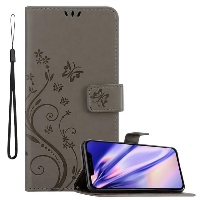 iPhone 12 / 12 PRO Pungetui Cover Case (Grå)