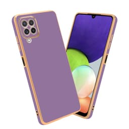 Samsung Galaxy M22 / M32 4G Cover Etui Case (Lilla)