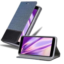 WIKO VIEW MAX Pungetui Cover Case (Blå)
