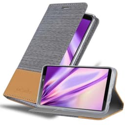 HTC Desire 12 PLUS Pungetui Cover Case (Grå)