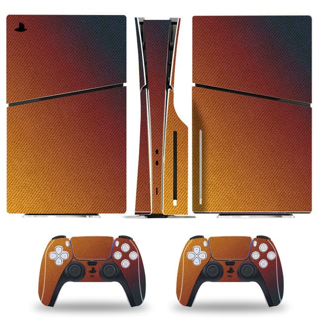 Skin Stick Protective Skin til PS5 Slim Console Brun