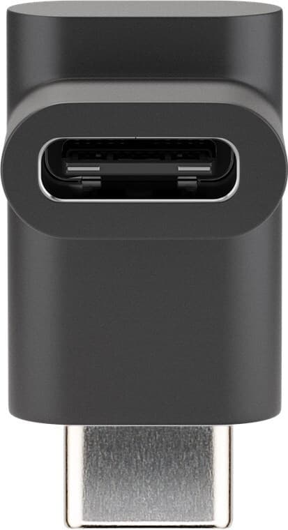Adapter USB-C™ til USB-C™ 90°, sort