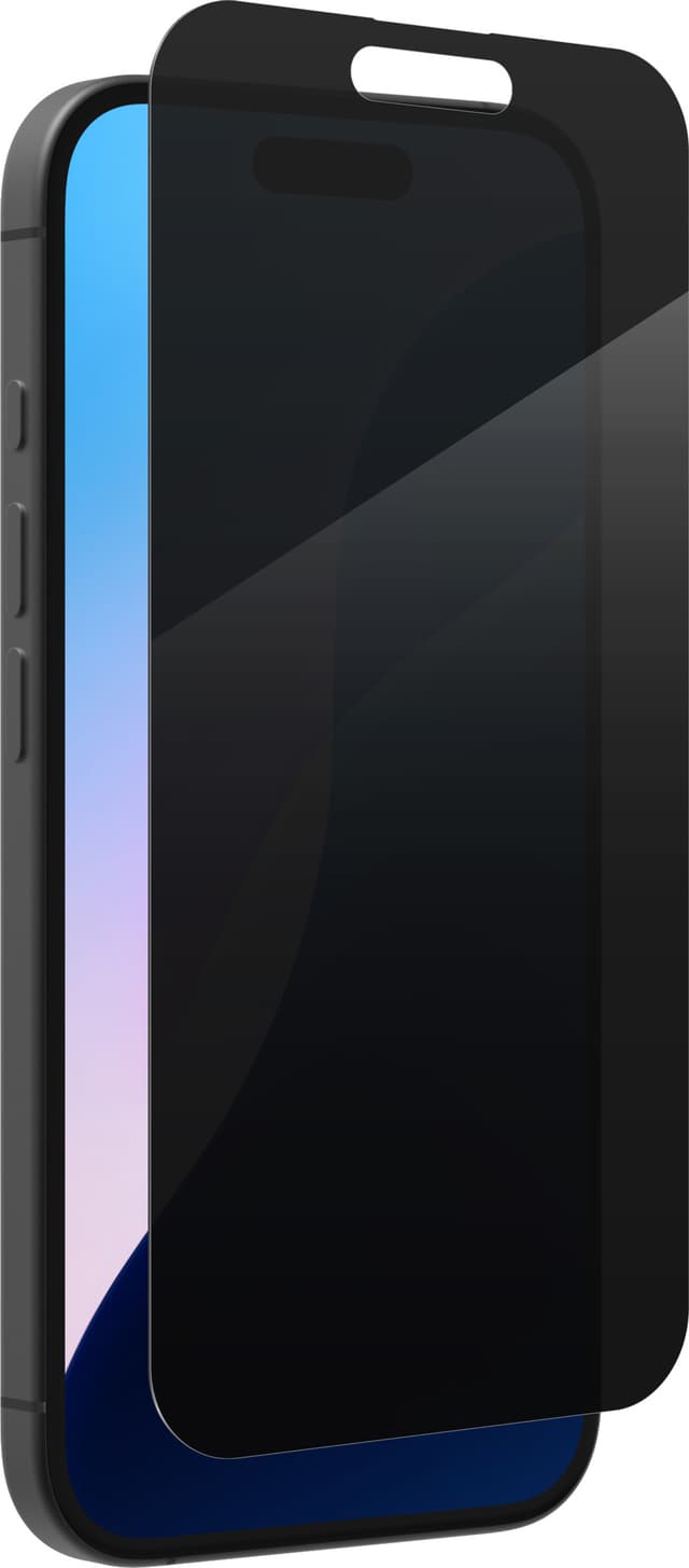 Zagg iPhone 16/15 Glass Elite Privacy skærmbeskytter