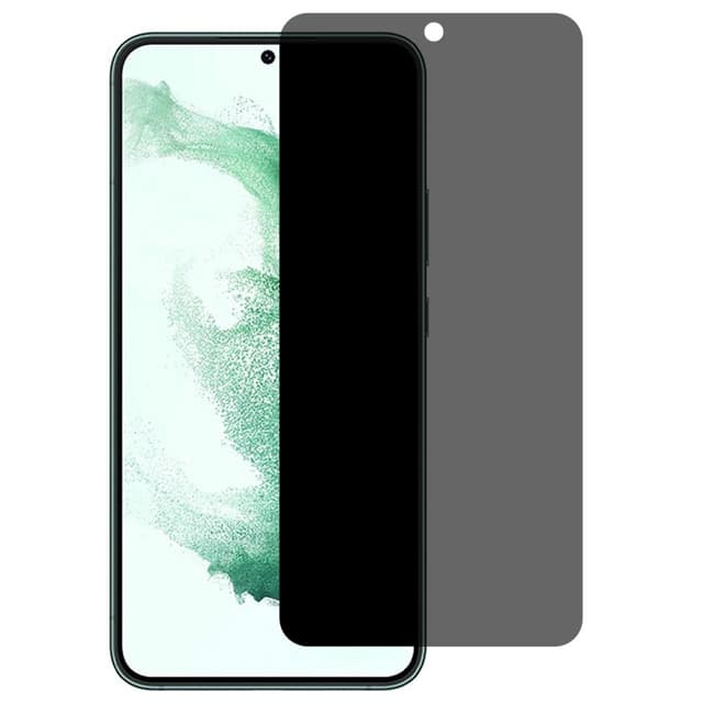 SKALO Samsung Galaxy S23 Plus Privacy Hærdet Glas Skærmbeskyttelse - Svart