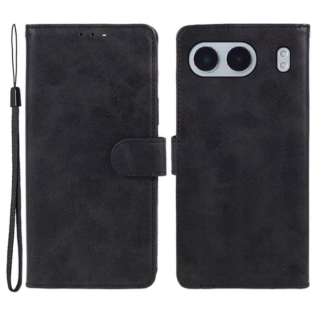 SKALO OnePlus Nord 4 Premium Wallet Flip Cover - Sort