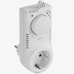 Stikkontakt termostat TS01 - hvid